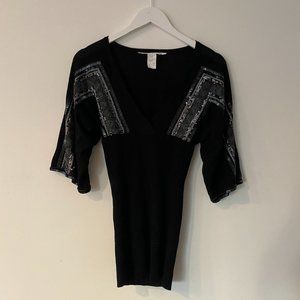 dvf - beaded sweater